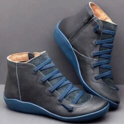 Flat Heel Boots -Women's Fashion Store 5b6a6c1997c69b324a57aebd489a3996