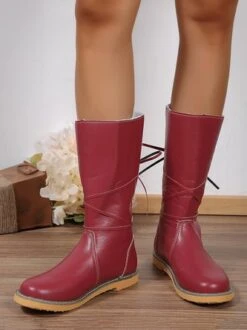 Comfortable Soft Lightweight Lace Up Chunky Heel Boots Footwear -Women's Fashion Store 698ecf4364d1e03cec1e93b74fc469a0