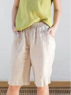 Casual Linen Shorts