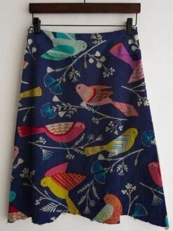 Vintage Jersey Animal Skirt