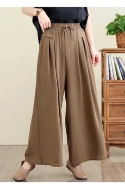 Casual Plain Loose Pants