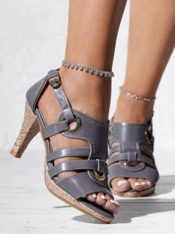 Women Elegant Buckle Strap Sandals -Women's Fashion Store 9d22d835d16ec4bb0060a068a41f59a8