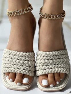 Vacation Pu Summer Plain Slide Sandals -Women's Fashion Store aa7403691b3f59b24884ccf971bb4dd3