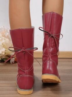 Comfortable Soft Lightweight Lace Up Chunky Heel Boots Footwear -Women's Fashion Store c0a0affcccee1938801e88f12d0e3d8f