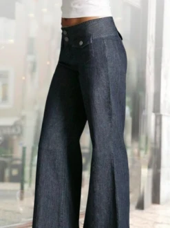 Loose Plain Casual Casual Pants -Women's Fashion Store cd5f96769aacace83ec475e4d9d14374