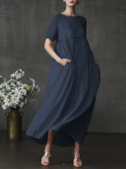 Women Solid Short Sleeve Crew Neck Shift Corduroy Dress -Women's Fashion Store il 1140xN 1588926352 pv78 jpg 1548066339754 grande jpg 1548921174953