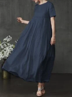 Women Solid Short Sleeve Crew Neck Shift Corduroy Dress -Women's Fashion Store il 1140xN 1636363311 jhbk jpg 1548066339713 grande jpg 1548921174795
